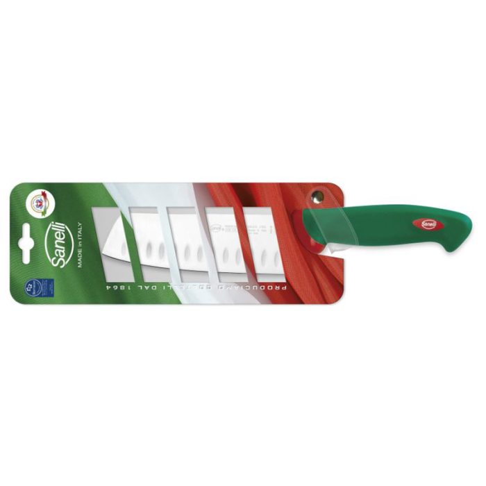 Coltello giapponese olivato con custodia