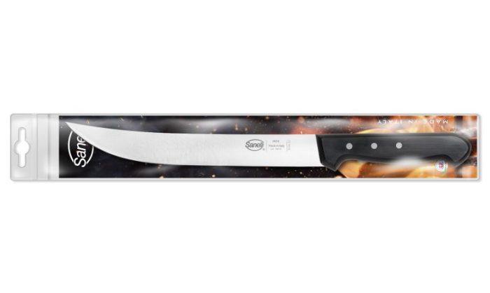 Coltello scimitarra per bistecca con custodia