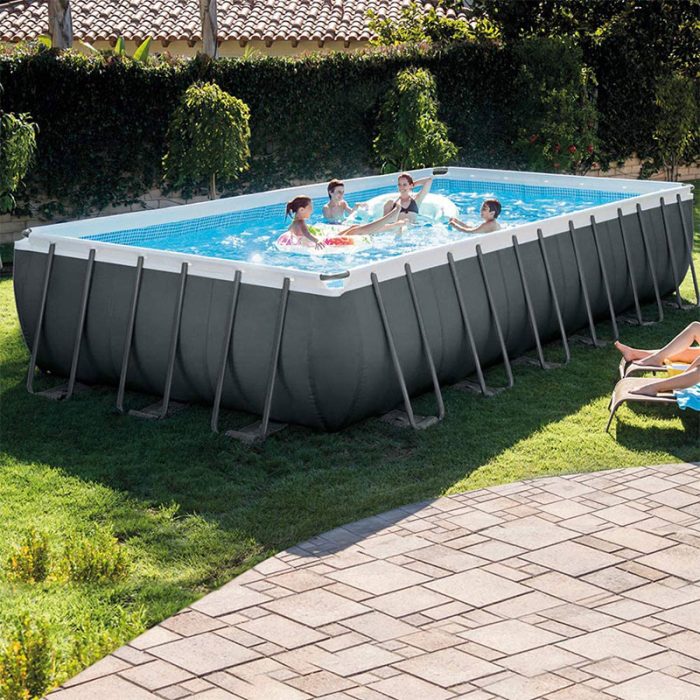 Piscina fuori terra rettangolare Intex 26364 Uso