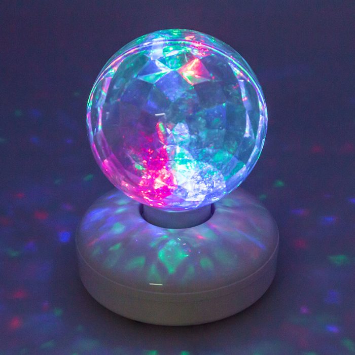 Sfera luminosa multicolore