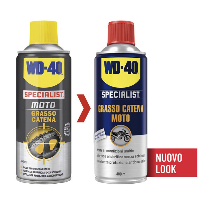 W-40 Grasso catena nuovo look