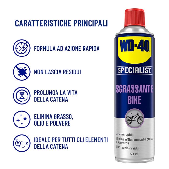 Wd-40 Sgrassante Bike Caratteristiche