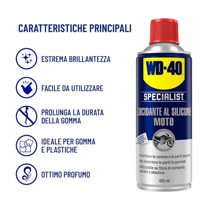 Wd-40 Moto lucidante Caratteristiche